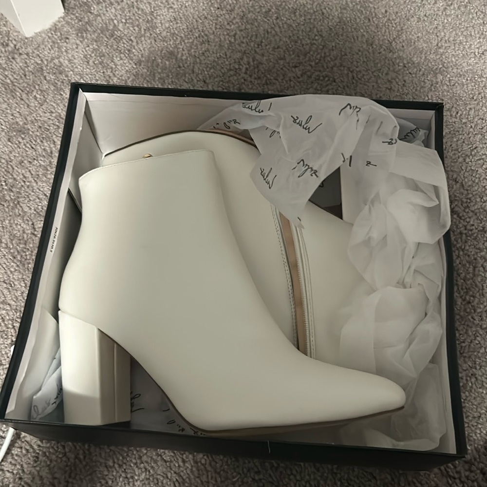 white boots